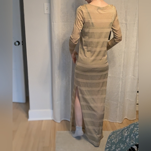 New gold Marciano maxi dress - Picture 8 of 8
